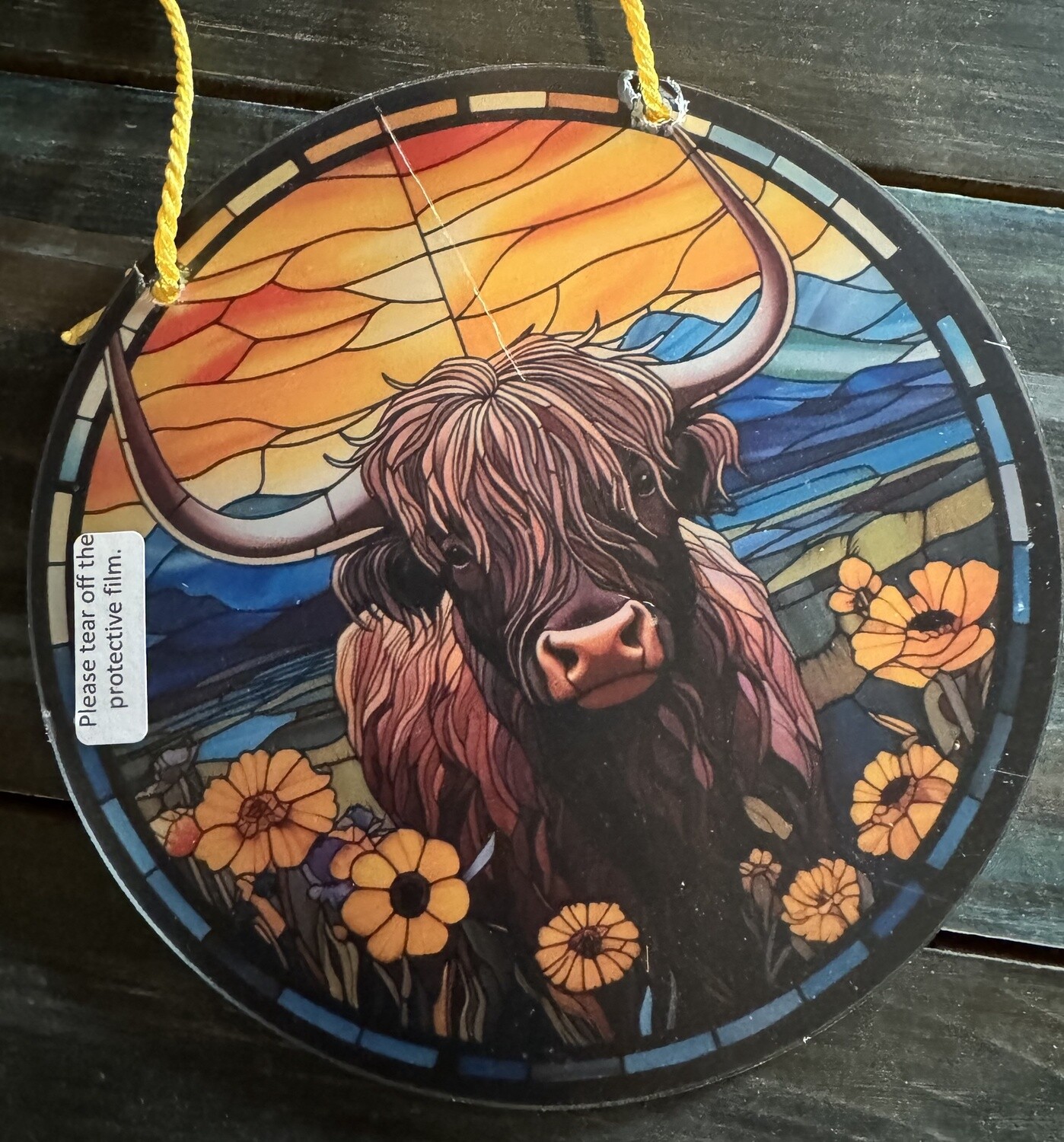 Highland Cow Wall Decor