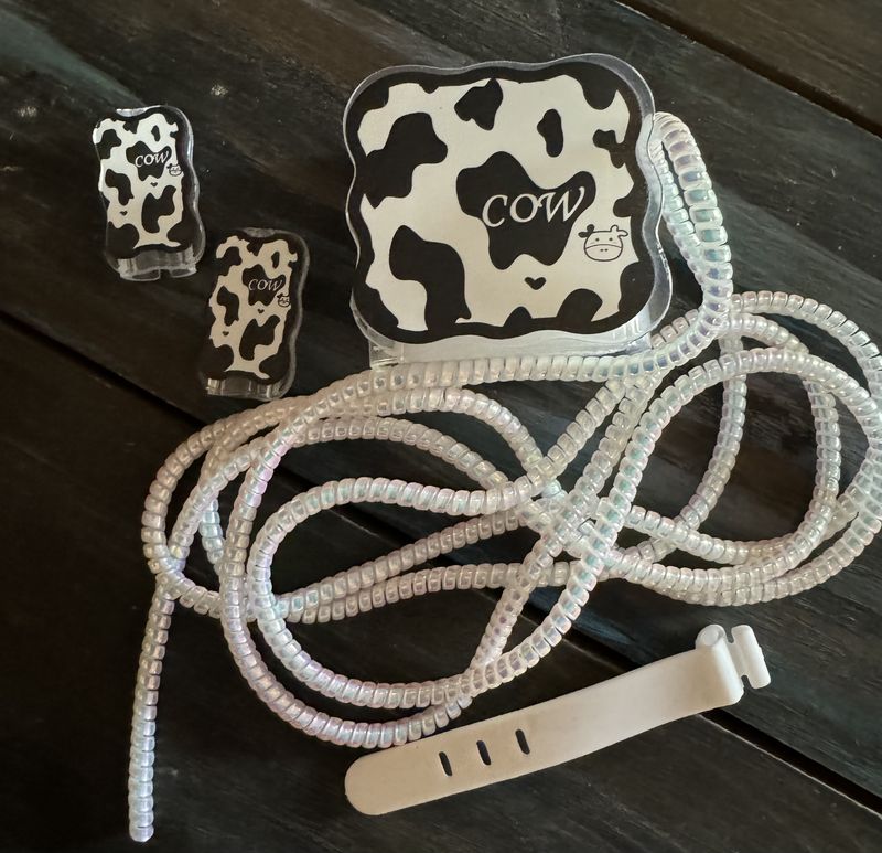Cow Print Charger Cover