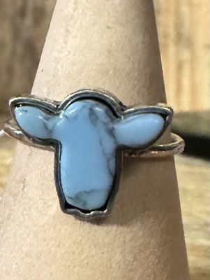 Cow Head Ring