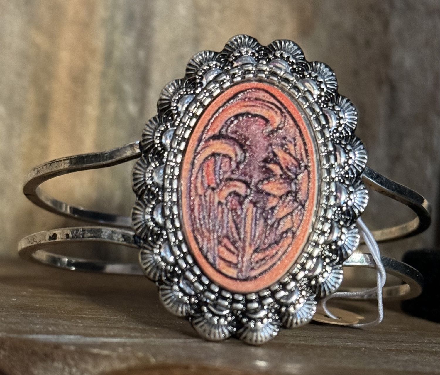 Sunflower Cuff Bracelet