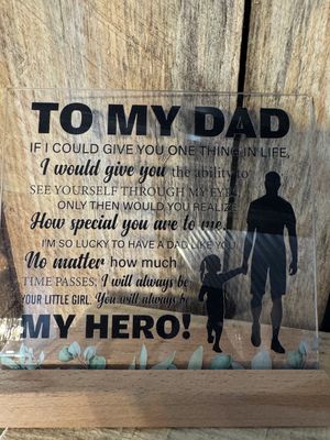 Dad Plaque