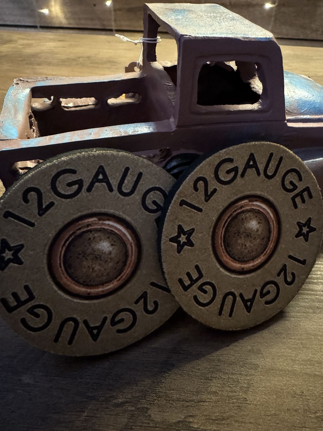 12 Gauge Car Coasters