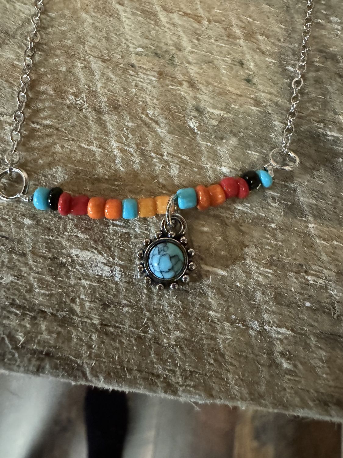 Boho Beaded Necklace