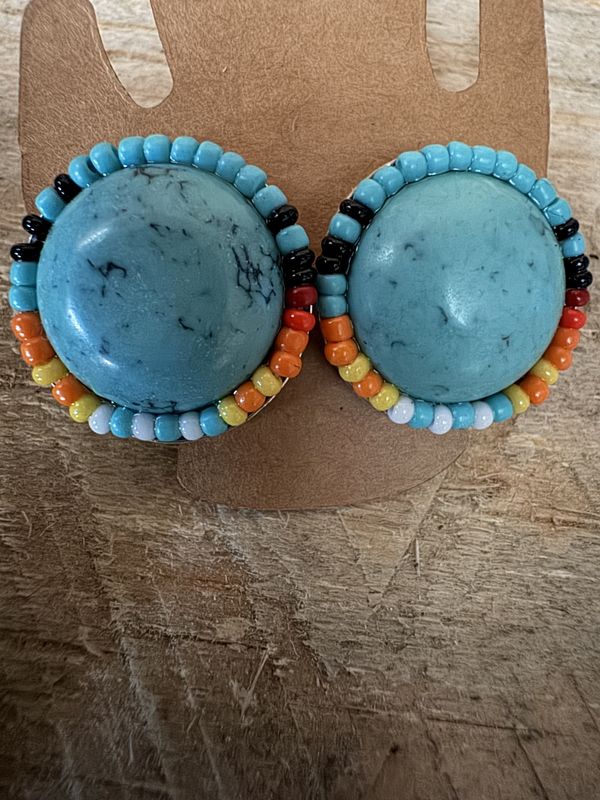 Boho Beaded Earring