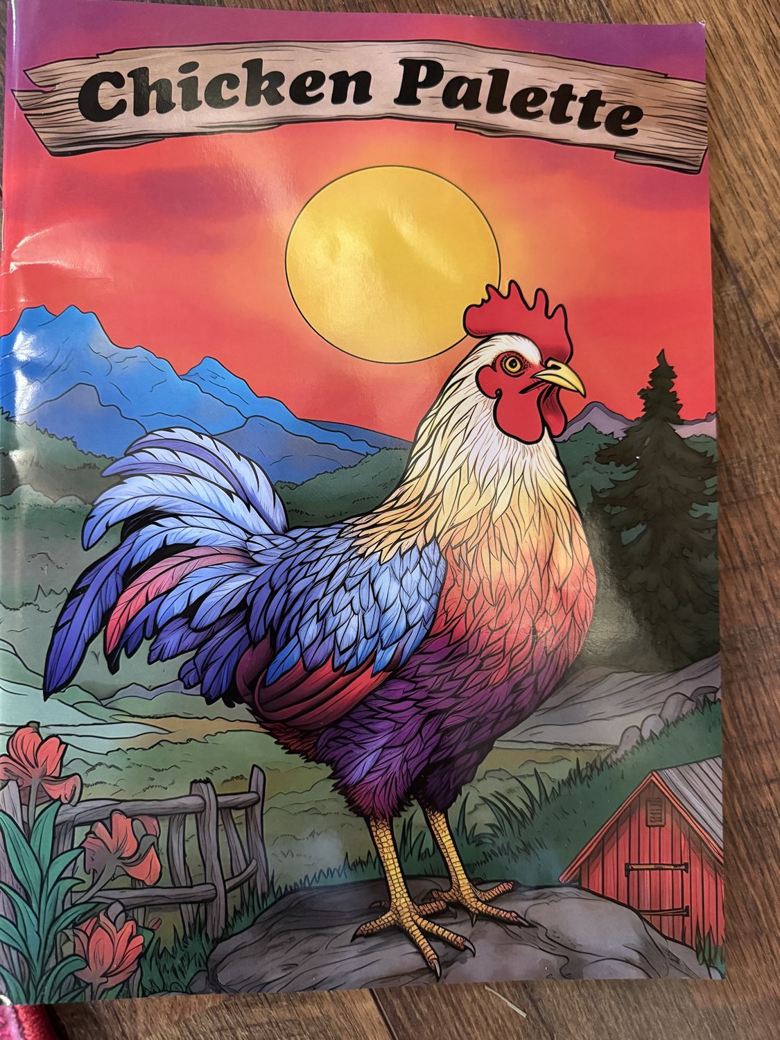 Chicken Coloring Book