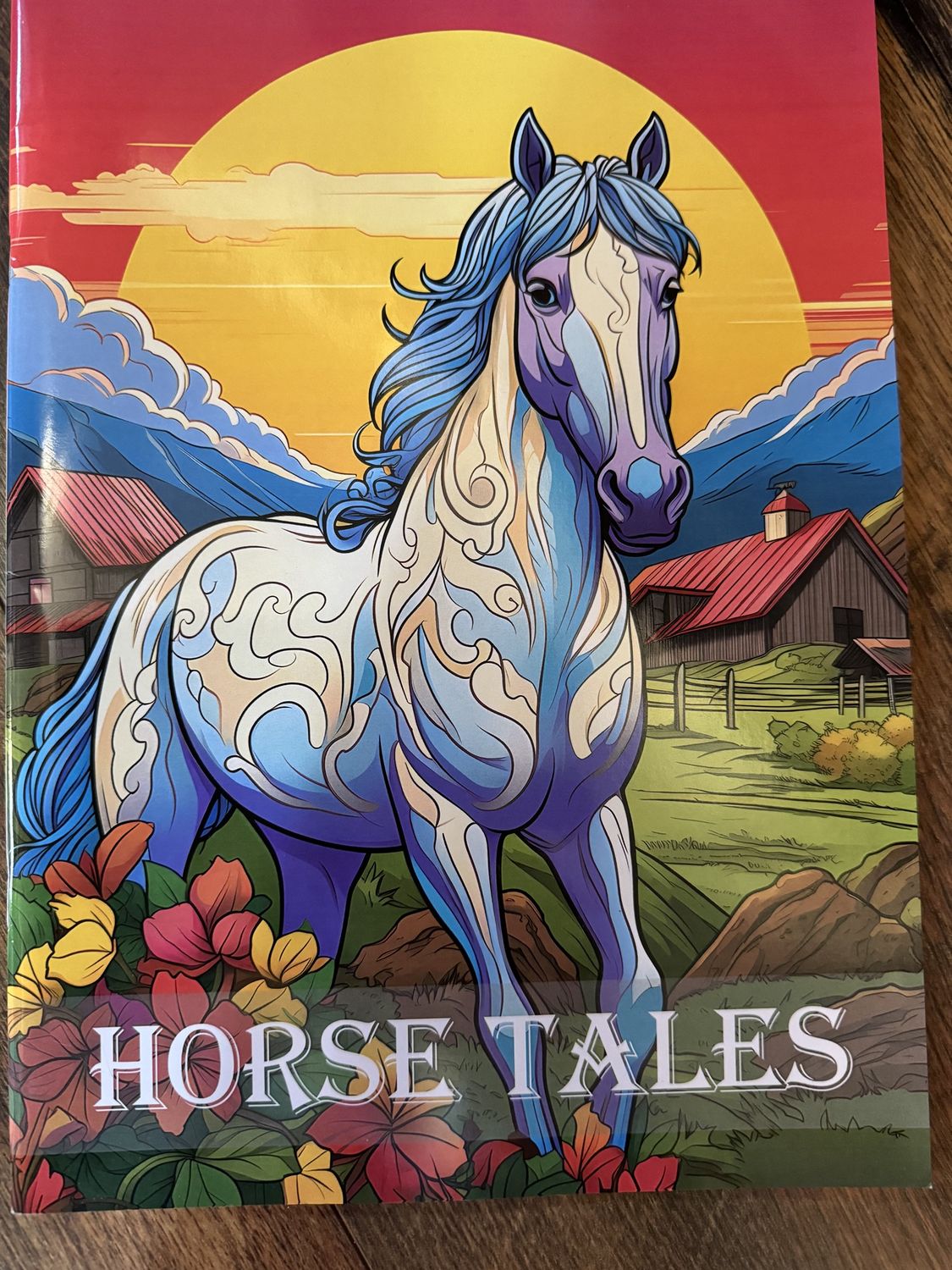 Horse Tales Coloring Book