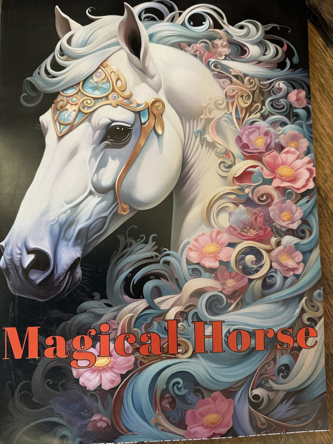 Majestic Horse Coloring Book
