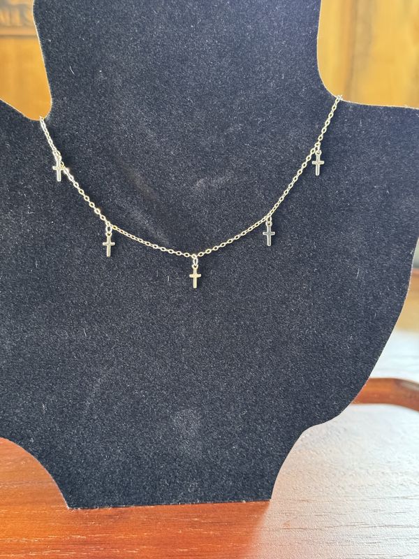 Sterling Silver Cross Necklace