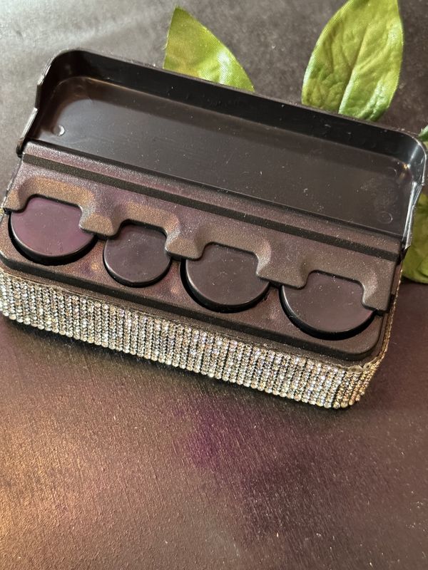 Diamond Studded Car Coin Holder
