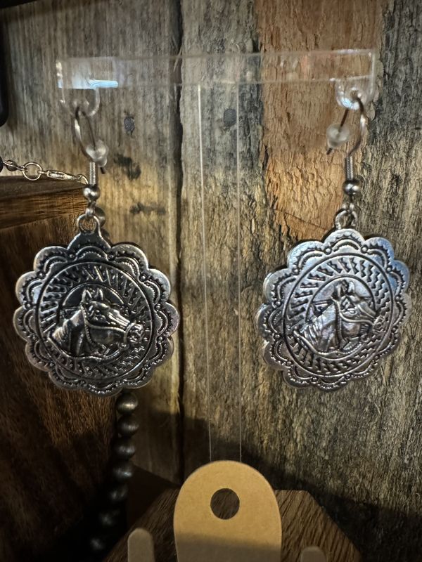 Heart Necklace and Earring Set