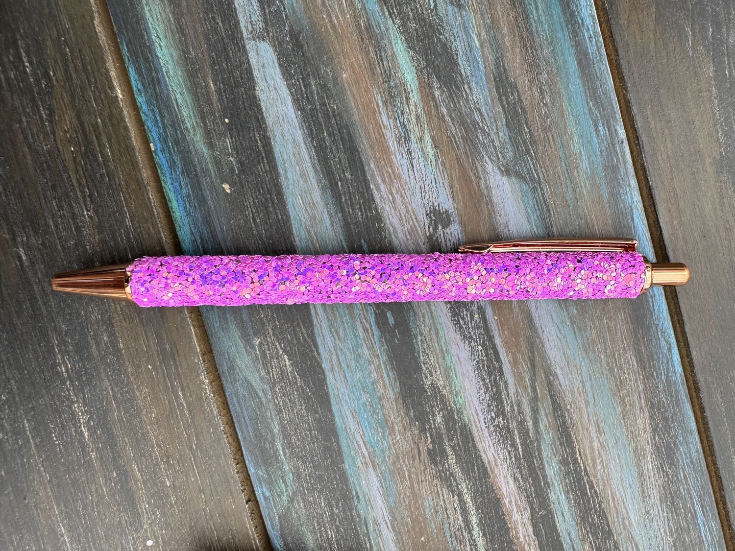 Glitter Pen, Colour: Pink