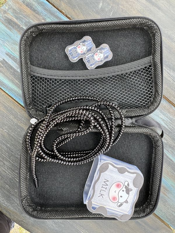 Cow Print Charger Protector Set