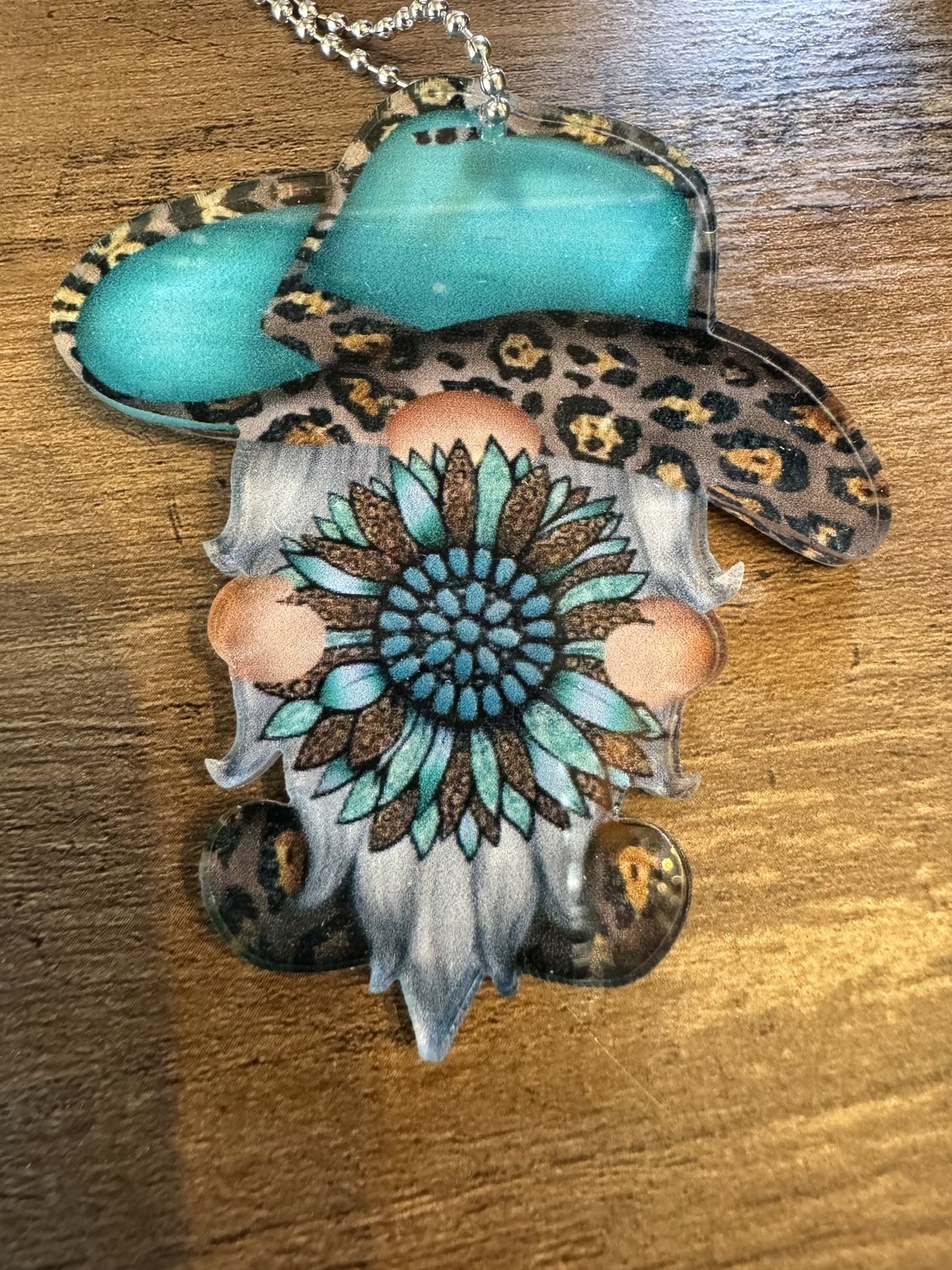 Cowboy Gnome Mirror Hanger