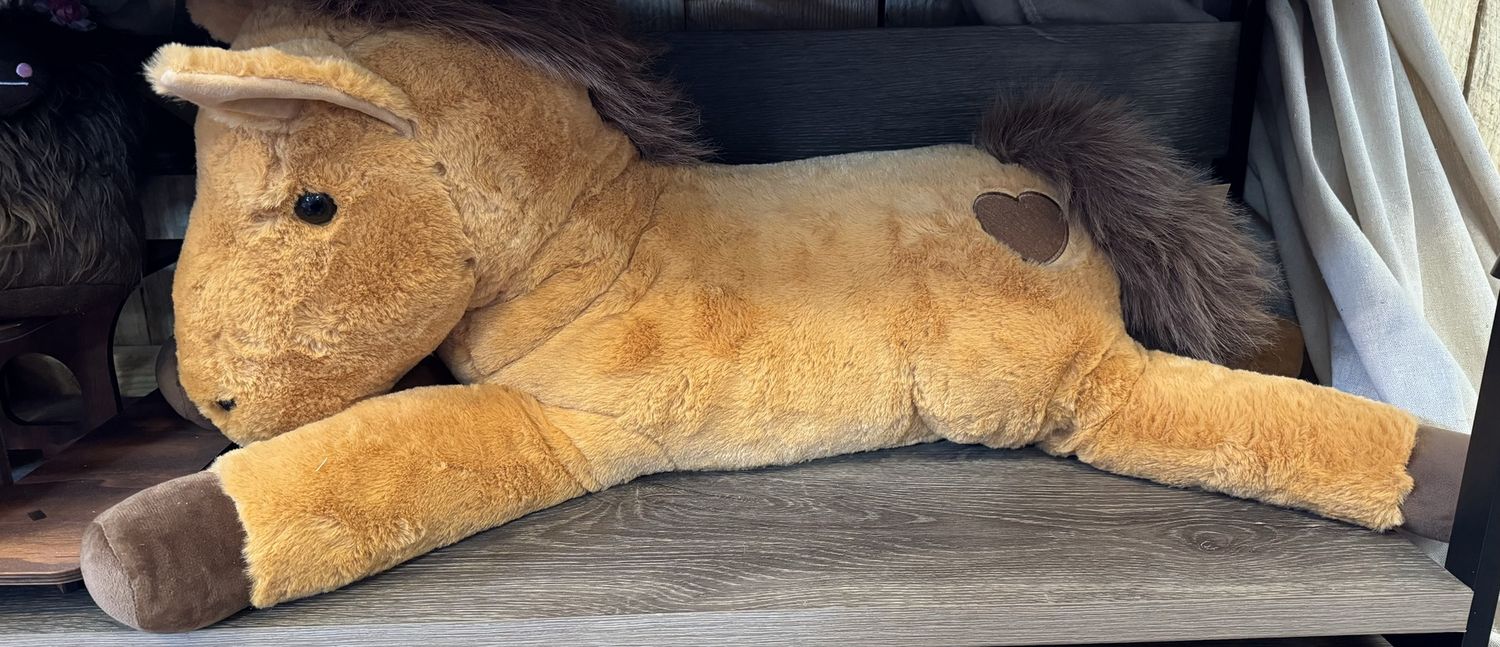 Giant Plush Horse
