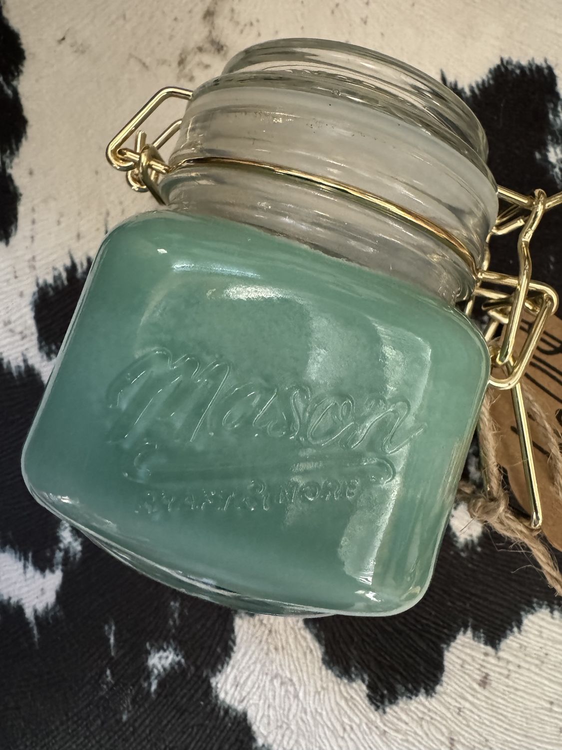 Small Mason Jar Candle