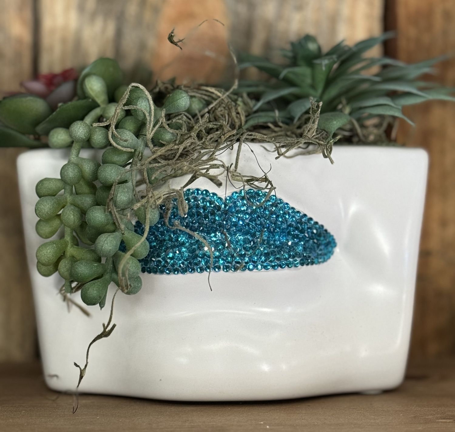 Lips are Sealed Container, Colour: Teal