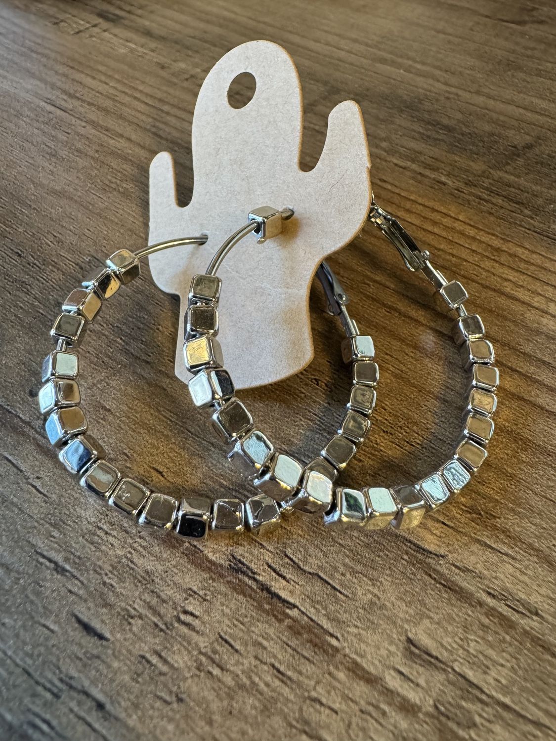 Fidget Hoop Earrings