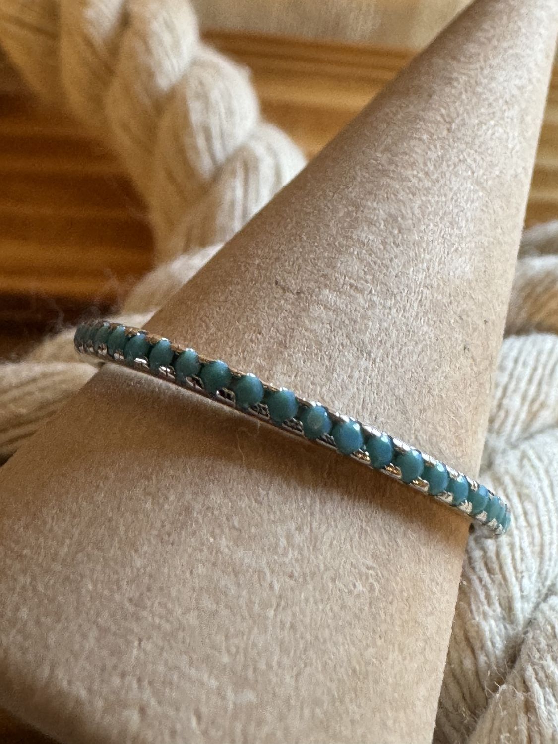 Turquoise Eternity Band