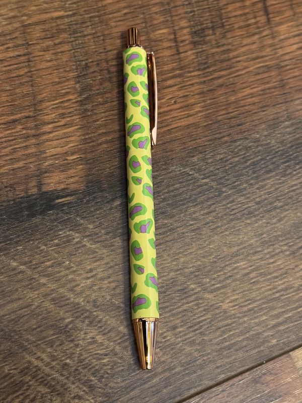 Leopard Print Pens