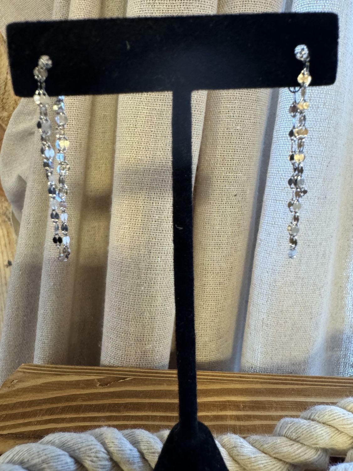 Sterling Silver Drop Earrings