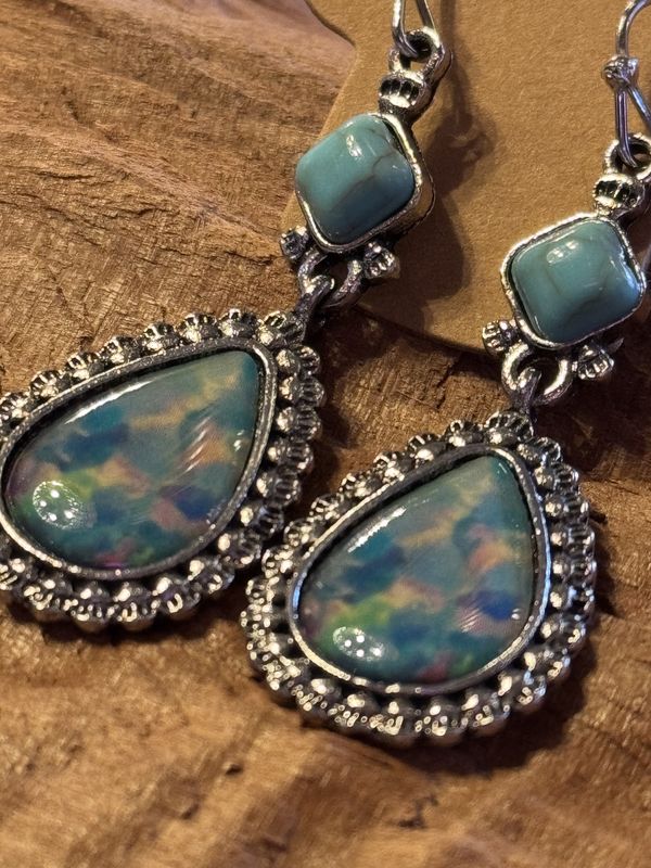 Southwestern Dream Teardrop Earrings