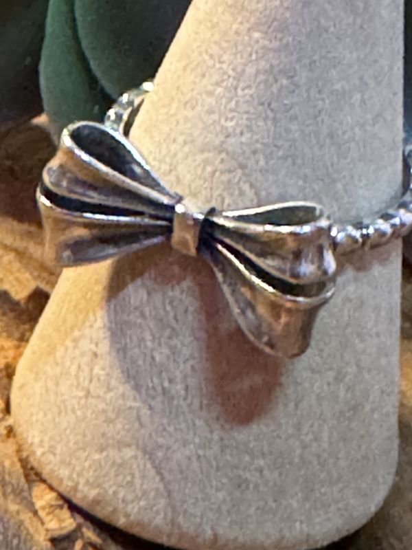 Sterling Silver Bow Ring