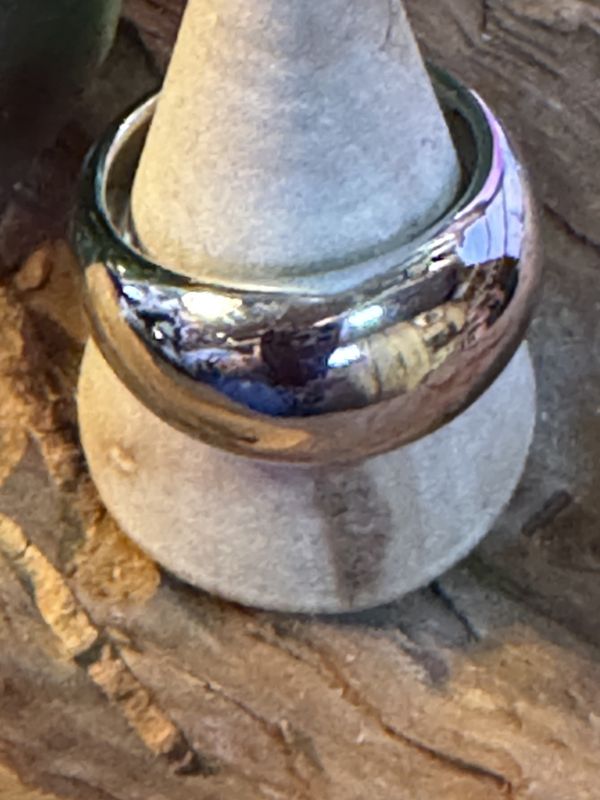 Sterling Silver Dome Ring