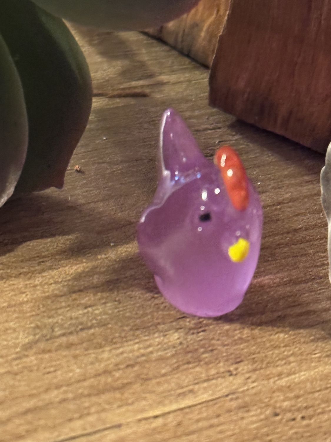 Mini Glow Chicken, Colour: Purple