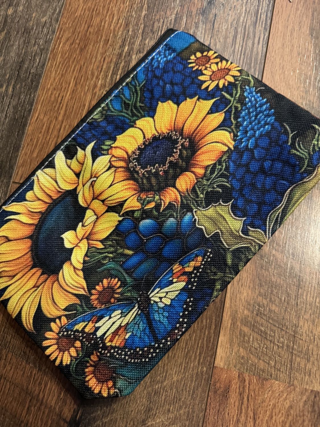 Sunflower Cosmetic Bag