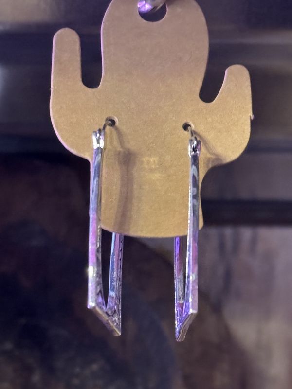 Vintage Rectangular Hoop