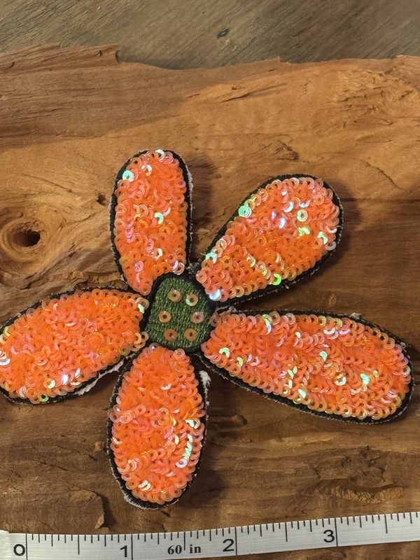 Sequined Flower Patches