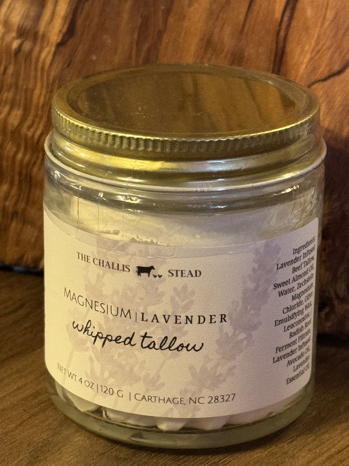 Magnesium/Lavender Whipped Tallow