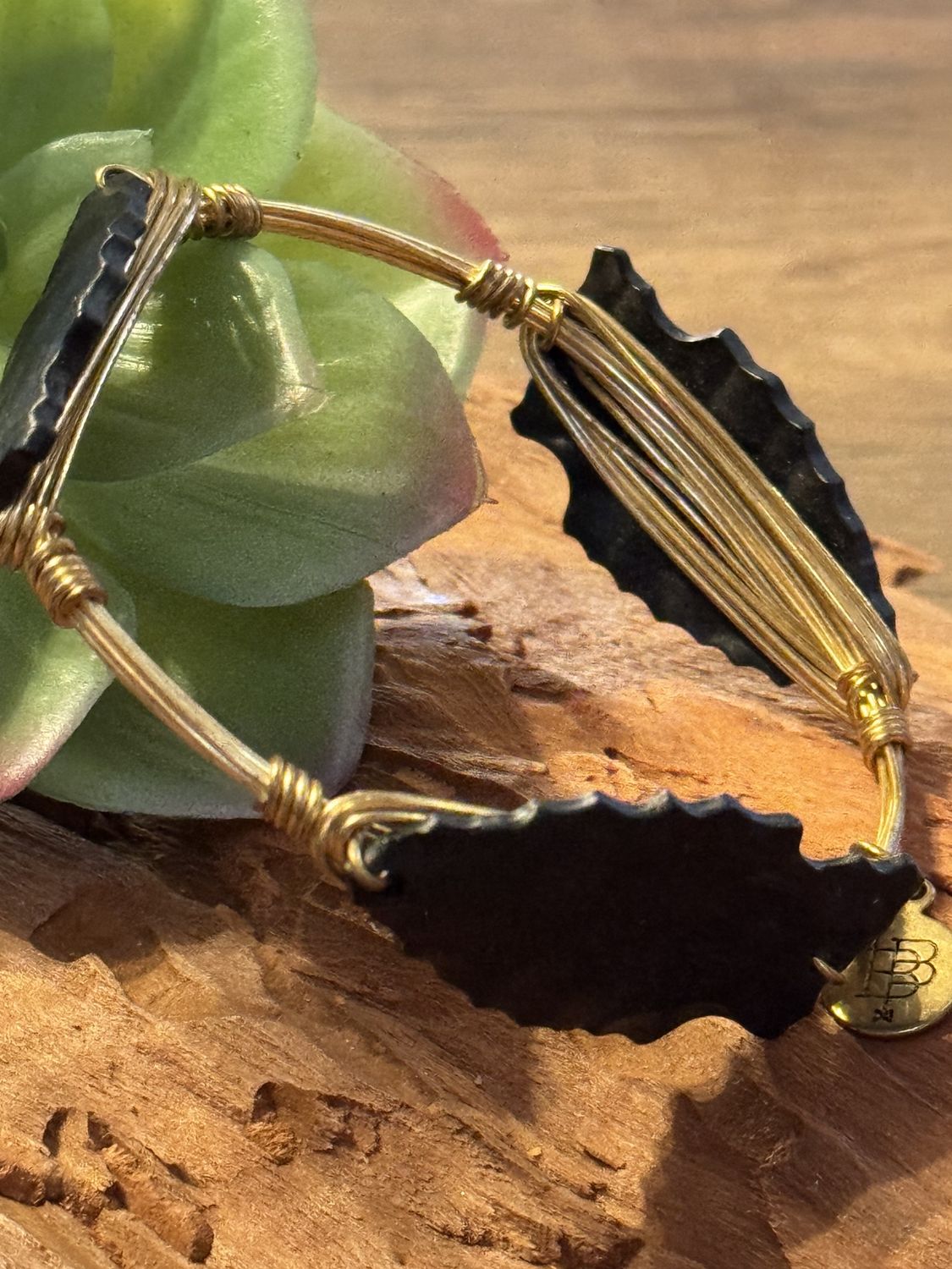 Black Arrowhead Bangle