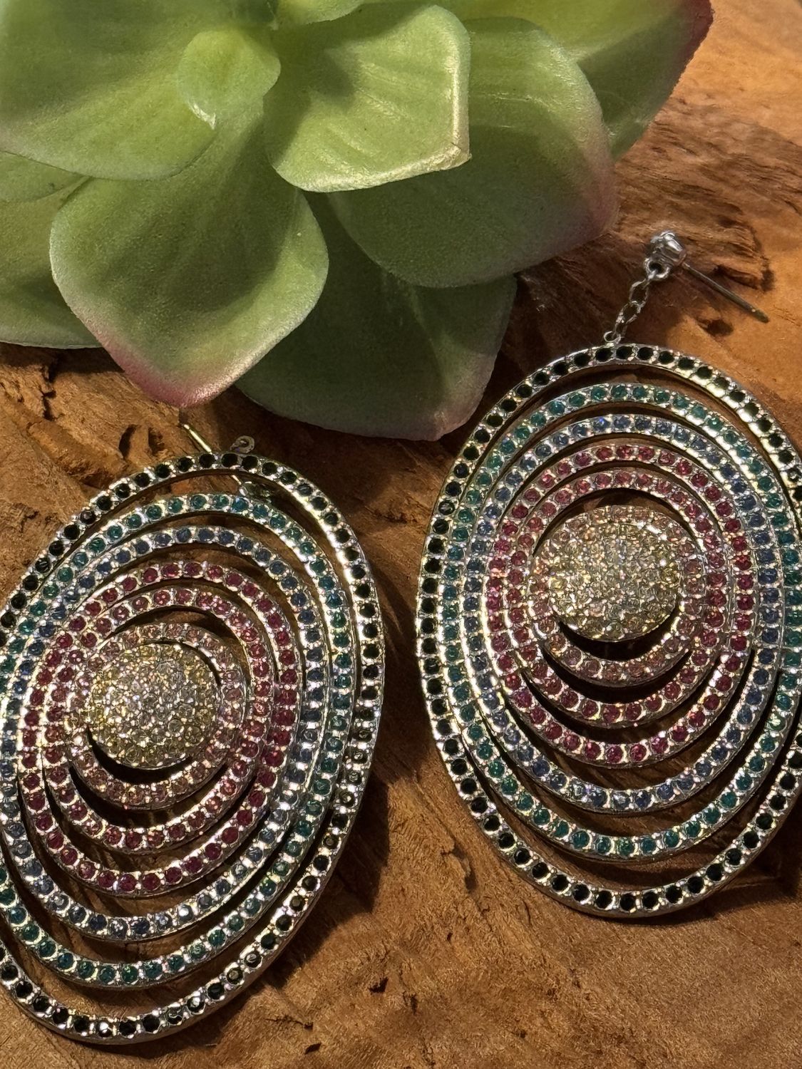 Rhinestone Earrings