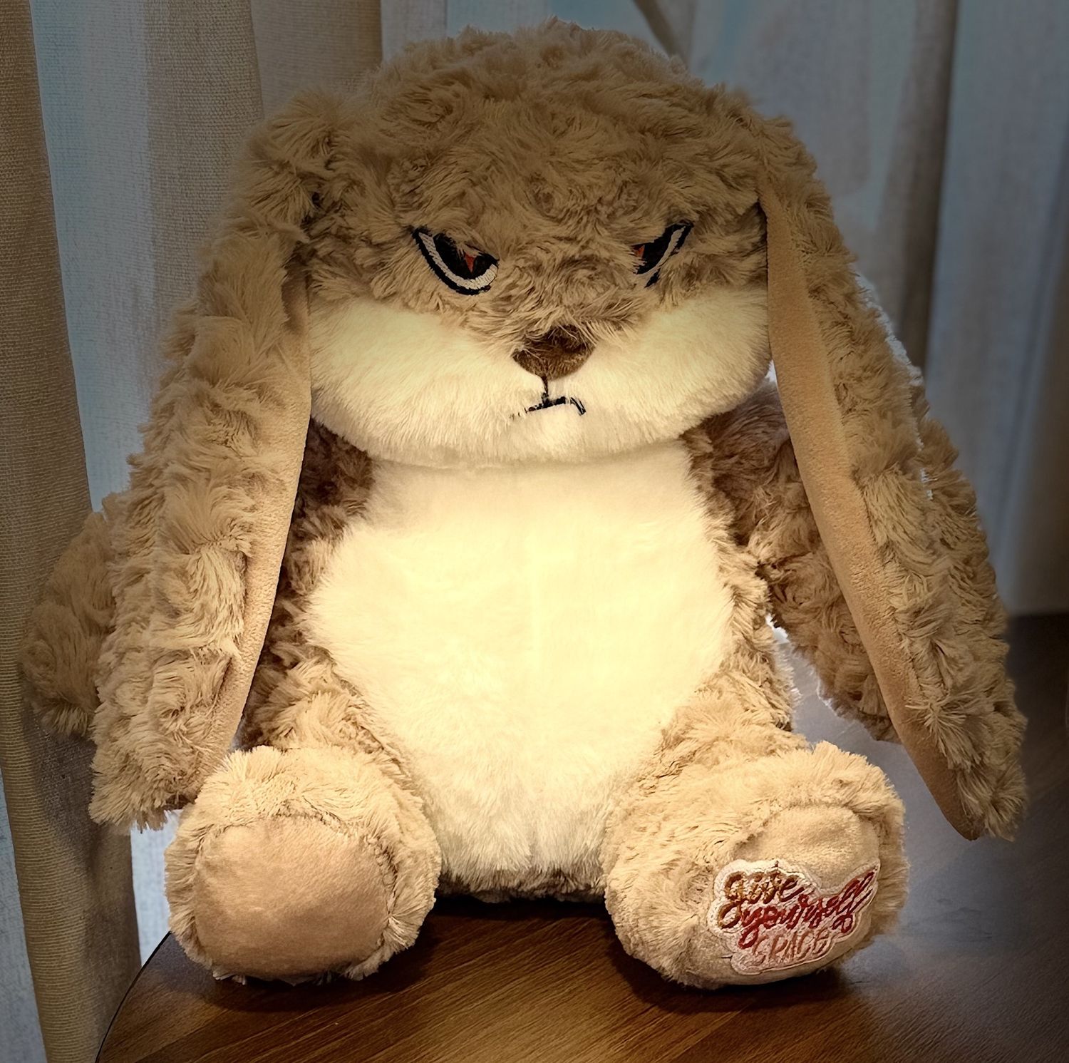 Give Yourself Grace Plush Bunny | Blue Velvet Barn Gift Boutique | Lillington NC