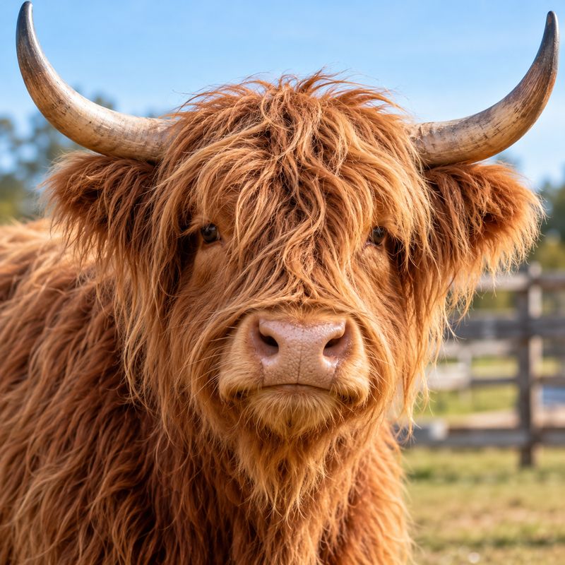 Spend Time with Rubie the Highland Cow