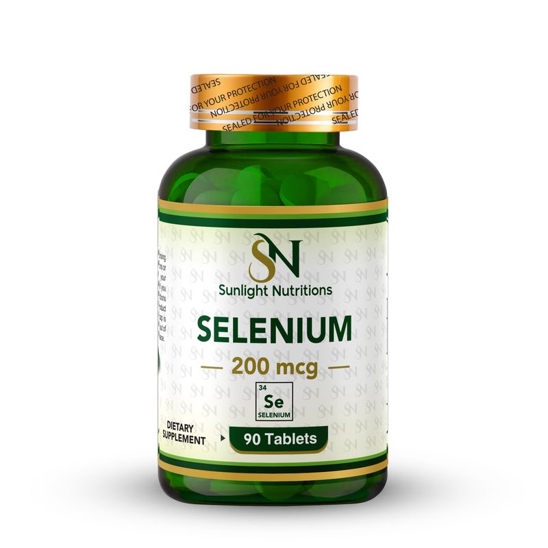 Selenium, 200 mcg, 90 Tablets