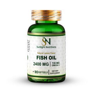 FISH OIL OMEGA 3 2400 MG 90 SOFTGELS