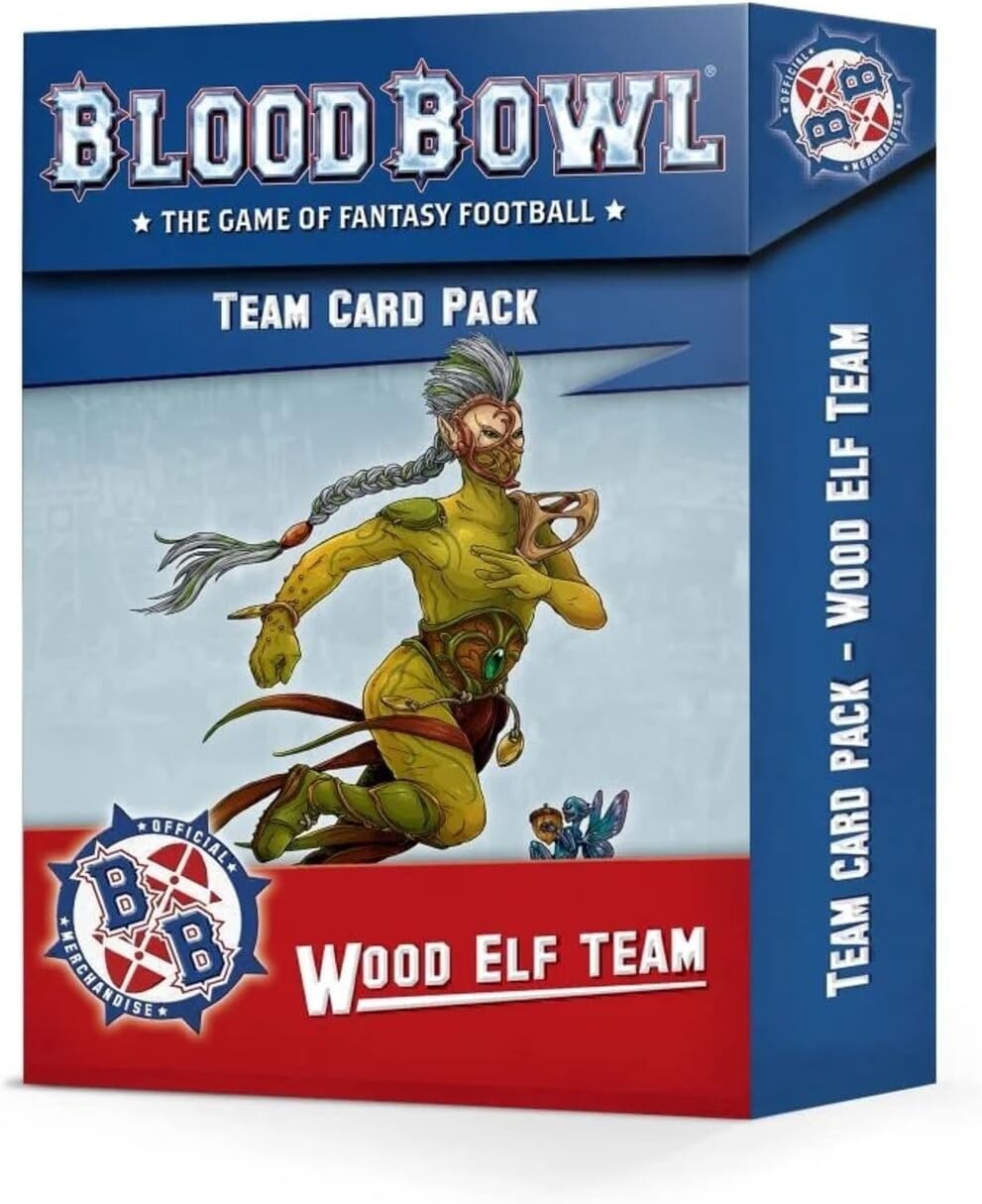 Blood Bowl Wood Elf Team Card Pack
