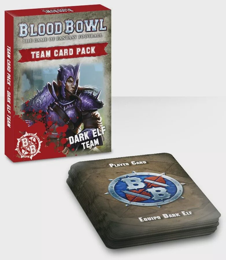 Blood Bowl: Dark Elf Team Card Pack