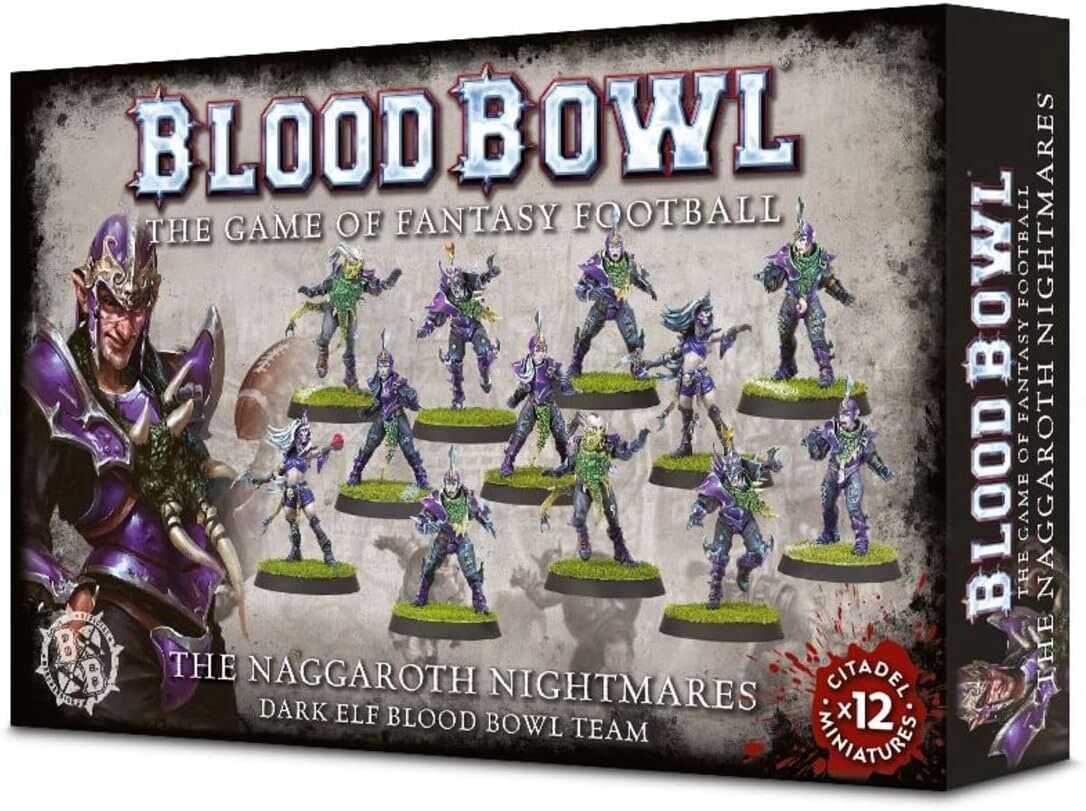 Blood Bowl: Dark Elf Team