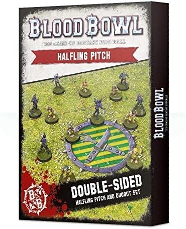 Blood Bowl: Halfling Team Pitch &amp; Dugouts