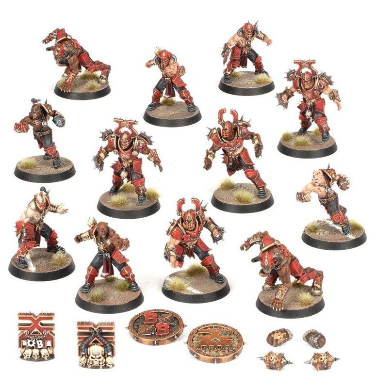 Blood Bowl: Khorne Blood Bowl Team - Skull-tribe Slaughterers
