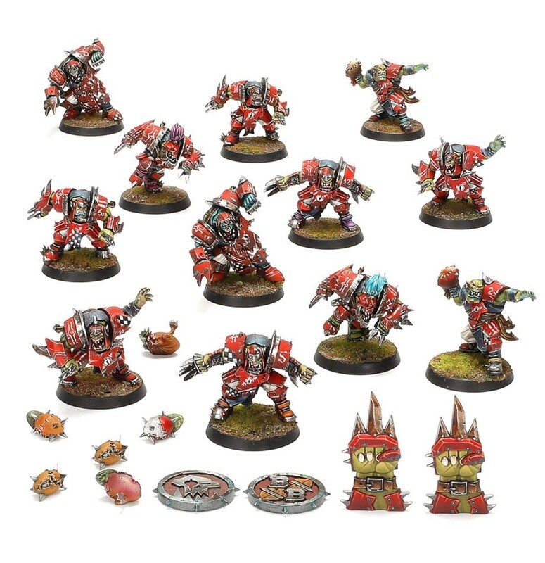 The Gouged Eye Orc Blood Bowl Team