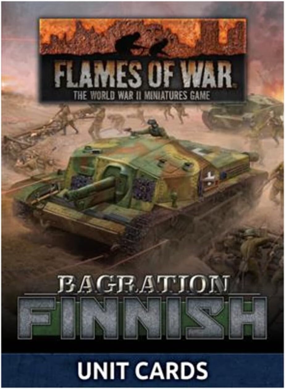 Flames of War - Bagration Finnish Unit Cards (FW269FU)