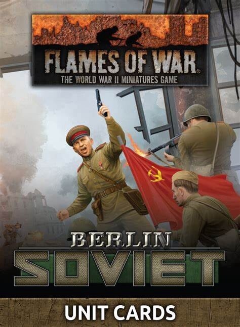 Flames of War - Berlin Soviet Unit Cards (FW274U)