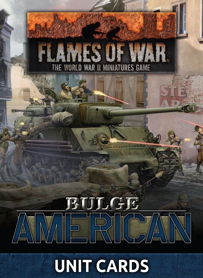 Flames of War - Bulge: American Unit Cards (FW270C)