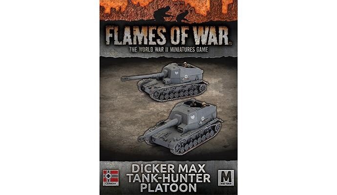 Flames of War - Dicker Max Tank-Hunter Platoon (GBX190)