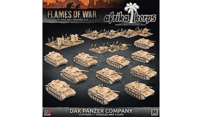 Flames of War - DAK Panzer Company (GEAB22)