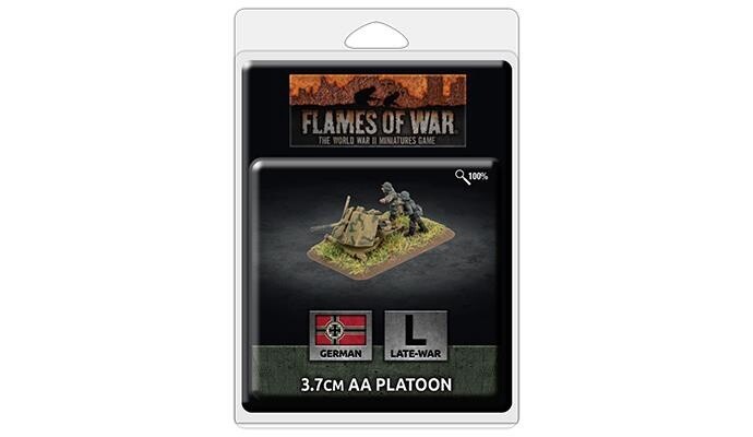 Flames of War - 3.7cm AA Platoon (GE540)